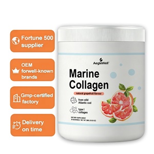 AegleWell OEM Poudre de Collagène Marin Naturel Peptides de Collagène de Morue Sauvage d'Atlantique de Type I pour la Santé de la Peau, des Cheveux, des Ongles et des Articulations GMP - Product Image 1