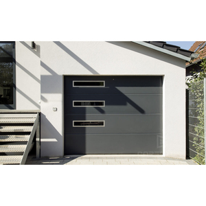 Coupe Galvanisé En Acier Isolé 16*7 <span class=keywords><strong>Garage</strong></span> <span class=keywords><strong>Porte</strong></span> Automatique Moderne <span class=keywords><strong>De</strong></span> Sécurité En Acier Résidentiel Verre Électrique 8*7 <span class=keywords><strong>Garage</strong></span> <span class=keywords><strong>Porte</strong></span> - Product Image 4