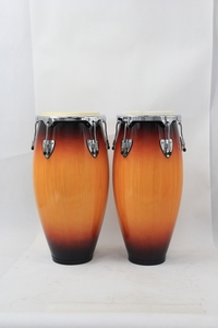 Conjunto de Tambores Ergonómicos Clásicos de Madera con Parches de Cuero, <span class=keywords><strong>Conga</strong></span> de Alta Calidad OEM/ODM de 11 Pulgadas, Producto Más Vendido de Fábrica - Product Image 1