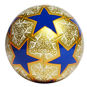 Ballon de football de haute qualité avec impression de logo personnalisée, nouveau style tendance, vente en gros à prix direct du fabricant - Product Image 1