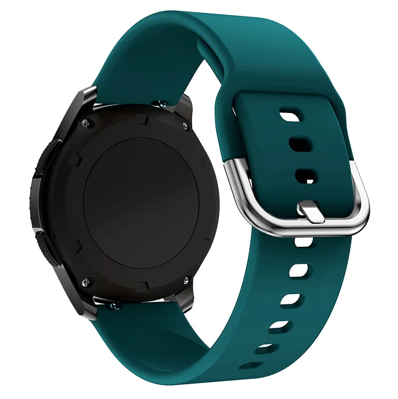 Bracelet de montre en silicone Bracelet de montre en caoutchouc de silicone pour Samsung