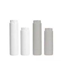 Flacon pompe airless pour sérum, flacon pompe airless rotatif 30 ml, flacon airless rond, emballage cosmétique pour soins de la peau, pompe en plastique pour lotion