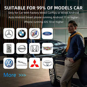 Hongrui nouvelle version sans fil Carplay <span class=keywords><strong>ampli</strong></span> sans fil Android Auto WiFi Dongle pour <span class=keywords><strong>voiture</strong></span> Android Player <span class=keywords><strong>Plug</strong></span> <span class=keywords><strong>and</strong></span> <span class=keywords><strong>Play</strong></span> - Product Image 3