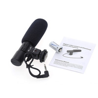 Microphone stéréo DV 3.5mm pour caméscope Canon Nikon DSLR caméra utilitaire entretien professionnel Microphone d'enregistrement de nouvelles