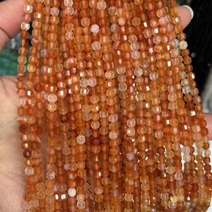 Cuentas de Piedras Preciosas de <span class=keywords><strong>Piedra</strong></span> Natural de 4 mm con Corte de Diamante en Forma de Linterna para la Elaboración de Joyas - Product Image 4