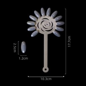 12 Piezas de Puntas de Uñas Postizas, Palitos <span class=keywords><strong>para</strong></span> Decoración de Uñas, Tarjetas de Color de Esmalte de Uñas, Tablero de Exhibición de Esmalte, <span class=keywords><strong>Plantillas</strong></span> <span class=keywords><strong>para</strong></span> Decoración de Uñas en Casa - Product Image 2