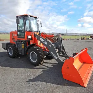 Werkslieferung ER26 2000 kg Räderlader mit Standard-Eimer und Palettengabeln zu verkaufen