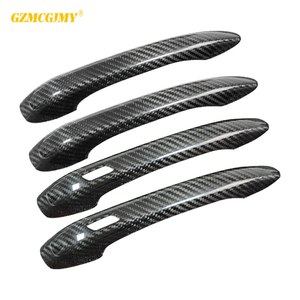 Cubierta de Fibra de Carbono Seca de Alta Calidad para Manija de Puerta, Modificación Exterior, Apta para <span class=keywords><strong>Porsche</strong></span> <span class=keywords><strong>Macan</strong></span>/Cayenne - Product Image 1