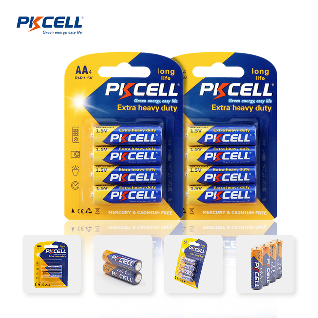 1.5v Aa Aaa Zinc Carbon Battery R6p R03p Um3 Extra Heavy Duty Dry Cell Oem Odm Factory Wholesale Ce