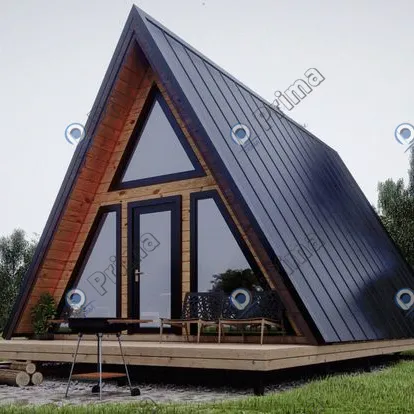 Casette di legno casa prefabbricata kit di cabine prefabbricate casa prefabbricata