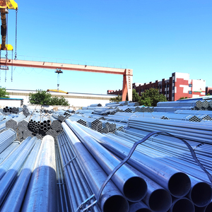 Tubo de acero soldado redondo galvanizado por inmersión en caliente para invernadero y valla BS1387 DIN2440 ASTM A53 <span class=keywords><strong>En10255</strong></span> - Product Image 2