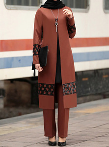 M-3XL Set Abaya in due pezzi antistatico per adulti per la primavera progettato per <span class=keywords><strong>donne</strong></span> <span class=keywords><strong>asiatiche</strong></span> arabe e musulmane - Product Image 5