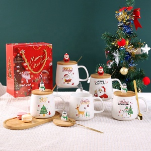 2025 tendances vente en gros en céramique cadeau de noël tasse à <span class=keywords><strong>café</strong></span> et tasse à thé idées pour filles femmes enfants et faveurs de fête de noël - Product Image 3