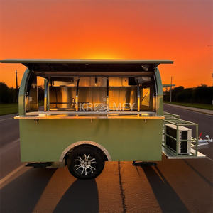 2025 Wholesale Ice <b>Cart</b> Commercial Dining Car Customized Vendor <b>Carts</b> Hot Dog Mobile Food Truck - Product Image 2