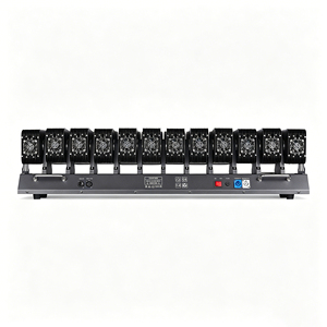 Projecteur LED à tête mobile matriciel 12x60W RGBW, contrôle DMX512, gradation linéaire 16 bits, zoom, lumière de lavage pour discothèque, boîte de nuit, concert - Product Image 4