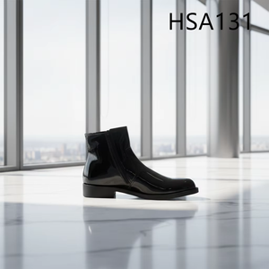 LXG, Chaussures habillées mi-montantes pour hommes en cuir de vache naturel Premium Club Sparkle, populaires en Malaisie, anti-ampoules, pour uniforme formel HSA131 - Product Image 2