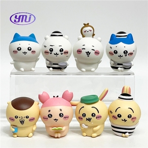 Figurines Chiikawa en gros, jouet en PVC créatif de dessin animé, ornements de bureau mignons et cadeaux <span class=keywords><strong>tendance</strong></span>, poupées Chiikawa <span class=keywords><strong>tendance</strong></span> - Product Image 1