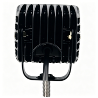 Projecteur de travail LED rectangulaire 3,3 pouces 40W, étanche IP68, 12-48V, 2880 Lumens, lampe auxiliaire de conduite pour voiture tout-terrain, camion, chariot élévateur