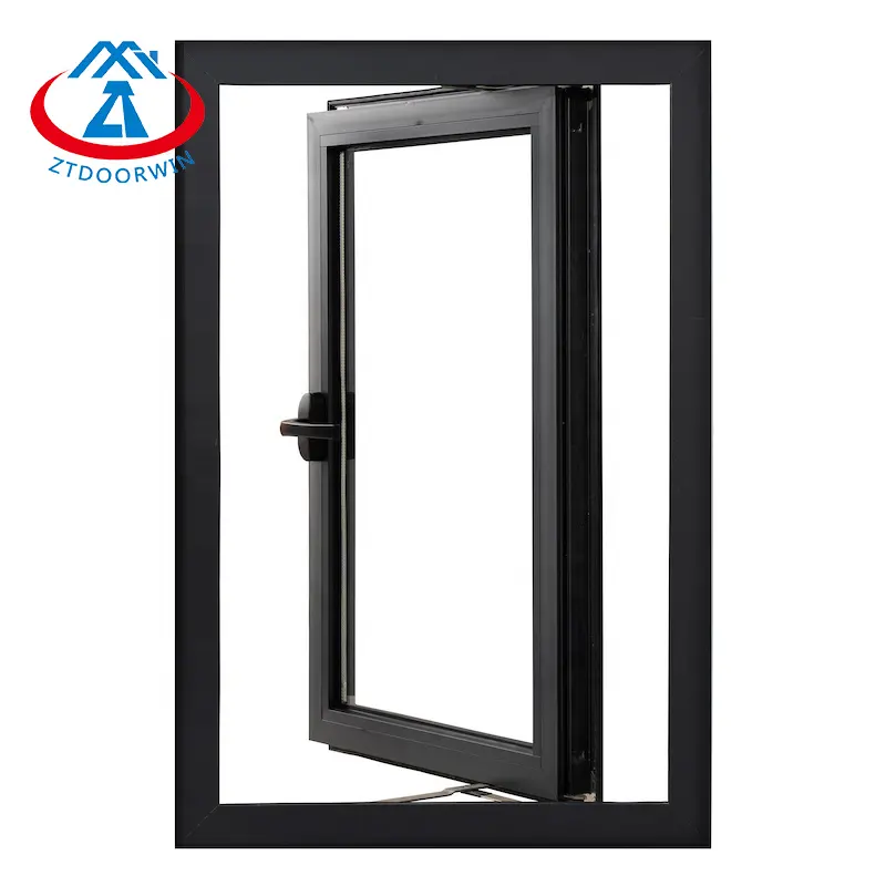 Zhtdoors ngang xoay TREO CỬA SỔ Hợp kim nhôm giữa TREO CỬA SỔ giá rẻ TREO CỬA SỔ