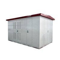 Subestación Compacta Completa Tipo Caja de 630kVA-2500kVA, Transformador Trifásico de Energía Solar de Media y Alta Tensión, Montado en Plataforma, IEC60076
