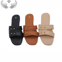 Sandales et pantoufles pour femmes de haute qualité, élégantes, durables, avec logo personnalisé, respirantes et confortables