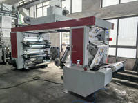 Type de pile Sac d'emballage souple en nylon à vitesse moyenne 4 couleurs Imprimante flexographique Machine YT-41200