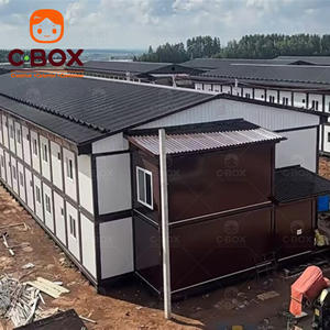 Cbox - Oficina Modular Ecológica Prefabricada, Campamento Minero, Dormitorio para Trabajadores de 2 Pisos con Habitaciones, Casa Contenedor Desmontable - Product Image 3