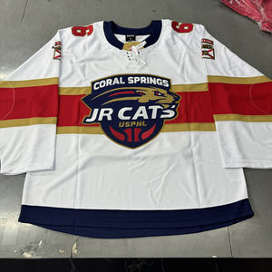 Venta al por mayor de camisetas de hockey sobre hielo bordadas, uniformes deportivos superventas - Product Image 6