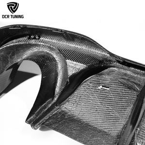 Difusor Trasero de Fibra de Carbono Seco para Volkswagen VW <span class=keywords><strong>GTI</strong></span> <span class=keywords><strong>Golf</strong></span> 8 2020+, Incluye Clip Nuevo, Reemplazo de Labio de Parachoques Trasero de Carbono Real para Auto - Product Image 5