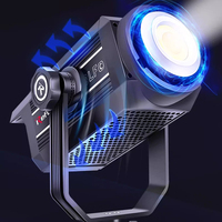 Lumière vidéo LED 300W à sortie continue avec support en U pour studio photo, diffusion en direct et tournage de contenu beauté