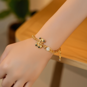PXK-0450 สร้อยข้อมือแฟชั่นแบบโซ่และแบบเชื่อมต่อ - Product Image 3