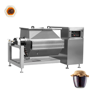 Marmite de cuisson industrielle à vapeur sous vide à double enveloppe, horizontale, motorisée, pour confiture, sucre, curry, pâte de haricots, Damatic 200l 300l 500l 600l - Product Image 1