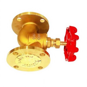 Tay quay Marine JIS tiêu chuẩn dừng van dưới con dấu mặt Bích Loại Brass 1inch Globe valve - Product Image 2