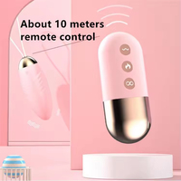 Sexspielzeug für Frauen 10-Gang Kabelloses Vibrierendes Liebes-Ei USB Fernbedienung Vibrator-Ei