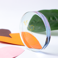 Bon prix 1.67 Lentille optique à MR-7 à indice élevé Anti-lumière bleue Lentille de lunettes à film vert étanche de 75mm
