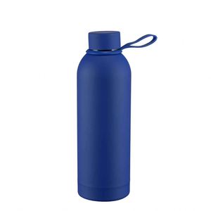 Stainless Steel Vacuum Insulated Water <b>Bottle</b> With Rope Minimalist Design For Travel - Product Image 5