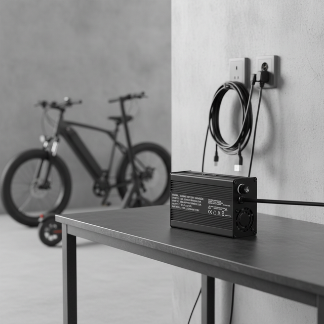 XieTong Charger C300 300W DC Fast Charger for 48V Lithium-Ion 30Ah/40Ah Battery Ebike & E-scooter