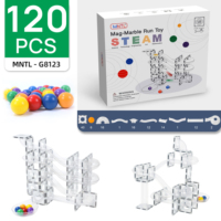 Mntl-Blocs de construction magnétiques pour enfants, blocs de construction magnétiques, jouets, 120 pièces