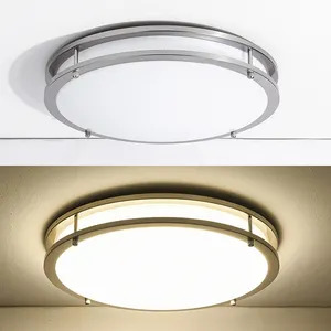 Dimmable hiện đại Minimalism LED CELLO ngồi phòng khách 840lm 1260lm 1680lm Vòng duy nhất đèn trần ánh sáng