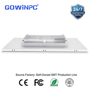 Computer Industriale All-in-One Touch da 21.5" Fanless con Intel Core i7-8550U Quad Core, RAM e SSD Configurabili per Gateway IoT Industriale - Product Image 4