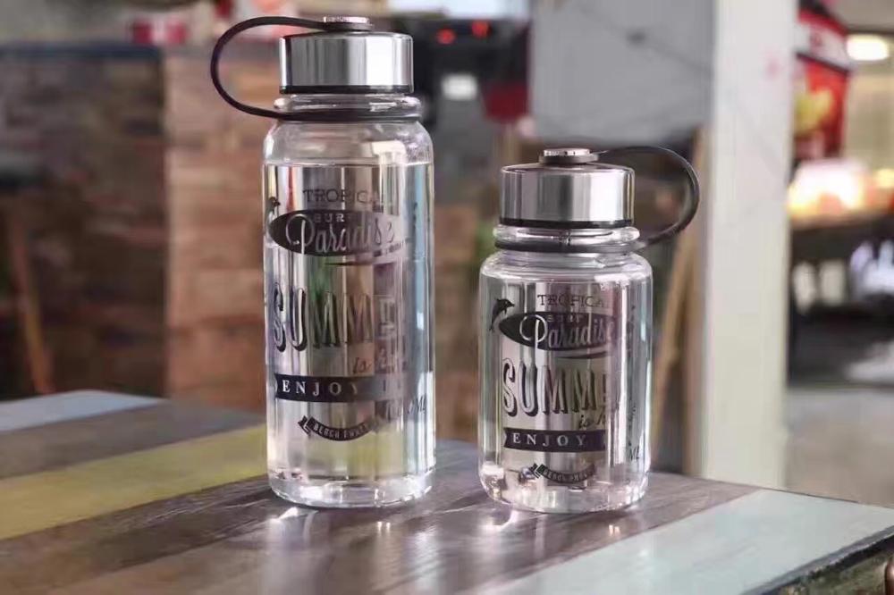 Custom Promotional Gift 800ml~1200ml  Bigger Water Bottle With Lid Outdoor Use Water Bottles