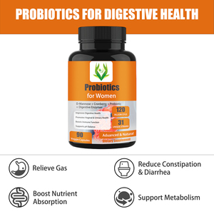 Factory Direct Probiotics for Women Capsules Delay Release Technology Resist Stomach Acids Boost Nutrient Absorption Capsules - Product Image 3