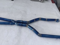 Système d'échappement en titane DZ pour Lexus 5.0, poli miroir, épaisseur 1,5 mm, garantie 3 ans, tuyau d'échappement à soupape