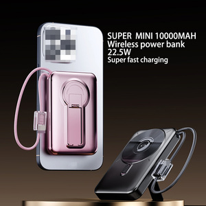Nuevo Mini Cargador Portátil de 10000 mAh, Carga Rápida de 22.5 W, Inalámbrico de 15 W, Cargador de Bolsillo para Relojes, Teléfonos Móviles, Batería <span class=keywords><strong>Externa</strong></span> - Product Image 5