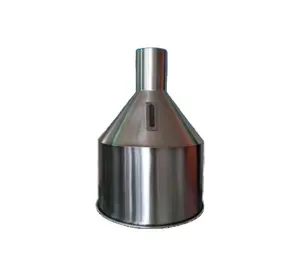 Stainless steel large wide diameter large funnel grain food industry pulp machinery funnel