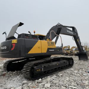 Excavatrice hydraulique sur chenilles Volvo EC300 d'occasion, machine de construction d'origine, 30 tonnes, EC290, EC240, EC250, grande pelle d'occasion - Product Image 3