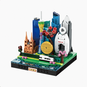 Ensemble <span class=keywords><strong>de</strong></span> blocs <span class=keywords><strong>de</strong></span> construction en plastique MOC DIY pour stade <span class=keywords><strong>de</strong></span> football personnalisé en lot, idéal pour les programmes <span class=keywords><strong>de</strong></span> cadeaux pour les fans <span class=keywords><strong>de</strong></span> club - Product Image 1