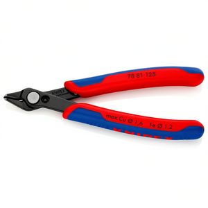 Knipex Electronic Super Knips 78 81 125 Coupe-fils pour fils de cuivre et de fer - Product Image 1