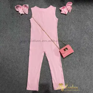 2022 INS New Children Jumpsuits Hot Sale Girls Summer Clothes High Quality Baby Girls One Piece Clothes Bodysuits Customization