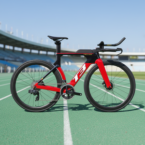Bicicleta de Triatlón Ligera 2026, Cuadro de Carbono Completo, 12 Velocidades, Aerodinámica, para Contrarreloj, con Frenos de Disco, para Hombre - Product Image 1
